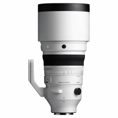 Sigma 200mm f/2 DG OS Sports lens for full-frame mirrorless cameras.