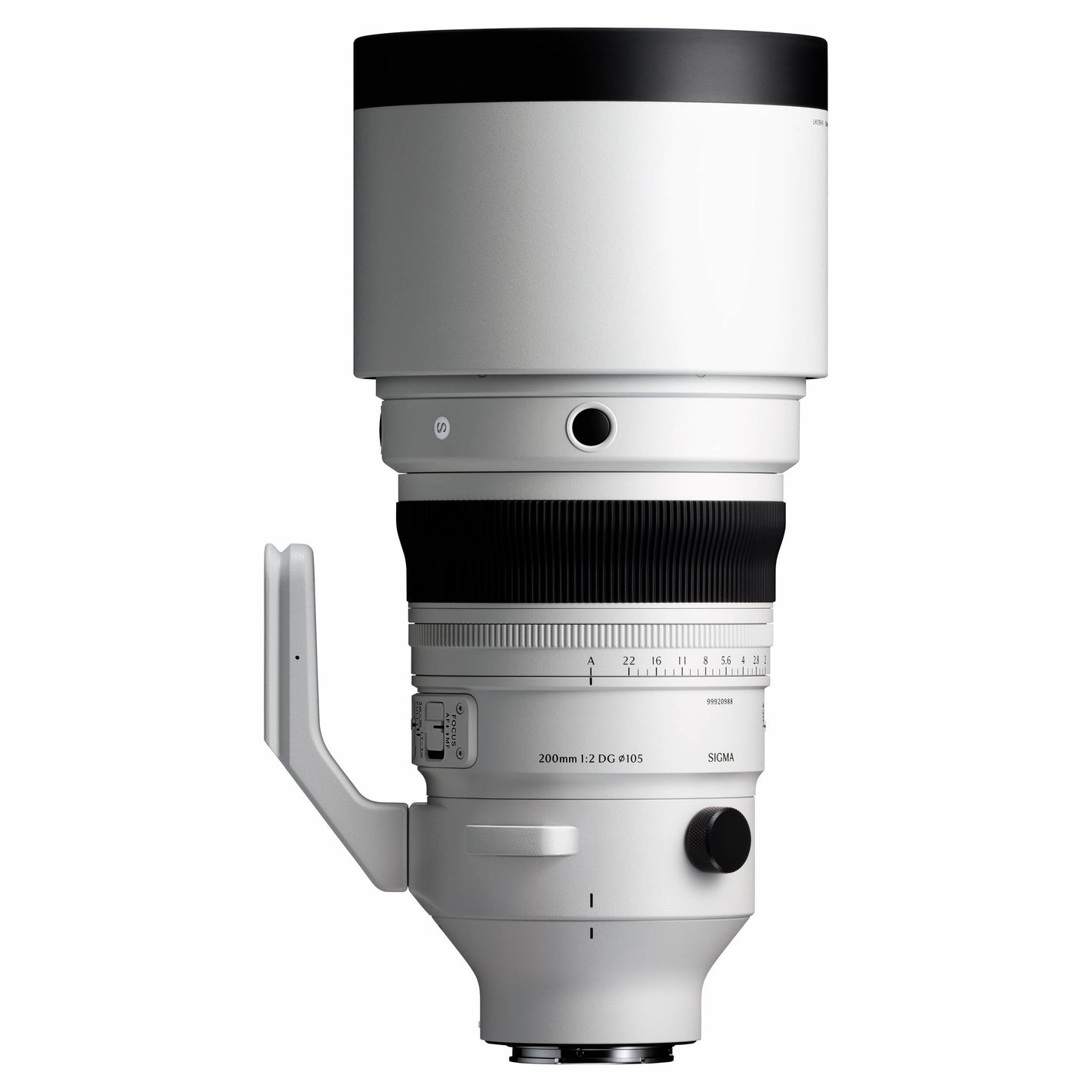 Sigma 200mm F2 DG OS Sports lens for full-frame mirrorless cameras.