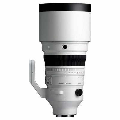 Sigma 200mm F2 DG OS Sports lens for full-frame mirrorless cameras.
