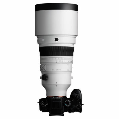 Sigma 200mm F2 DG OS Sports lens for full-frame mirrorless cameras.
