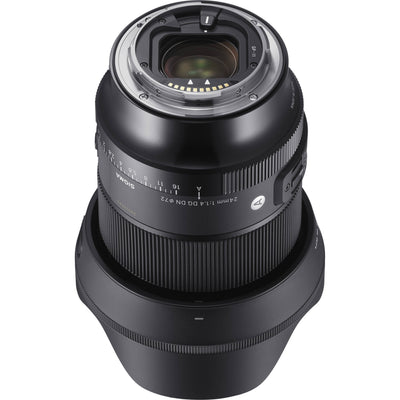 Sigma 24mm f/1.4 DG DN Art Lens for full-frame mirrorless cameras with wide-angle view and fast aperture