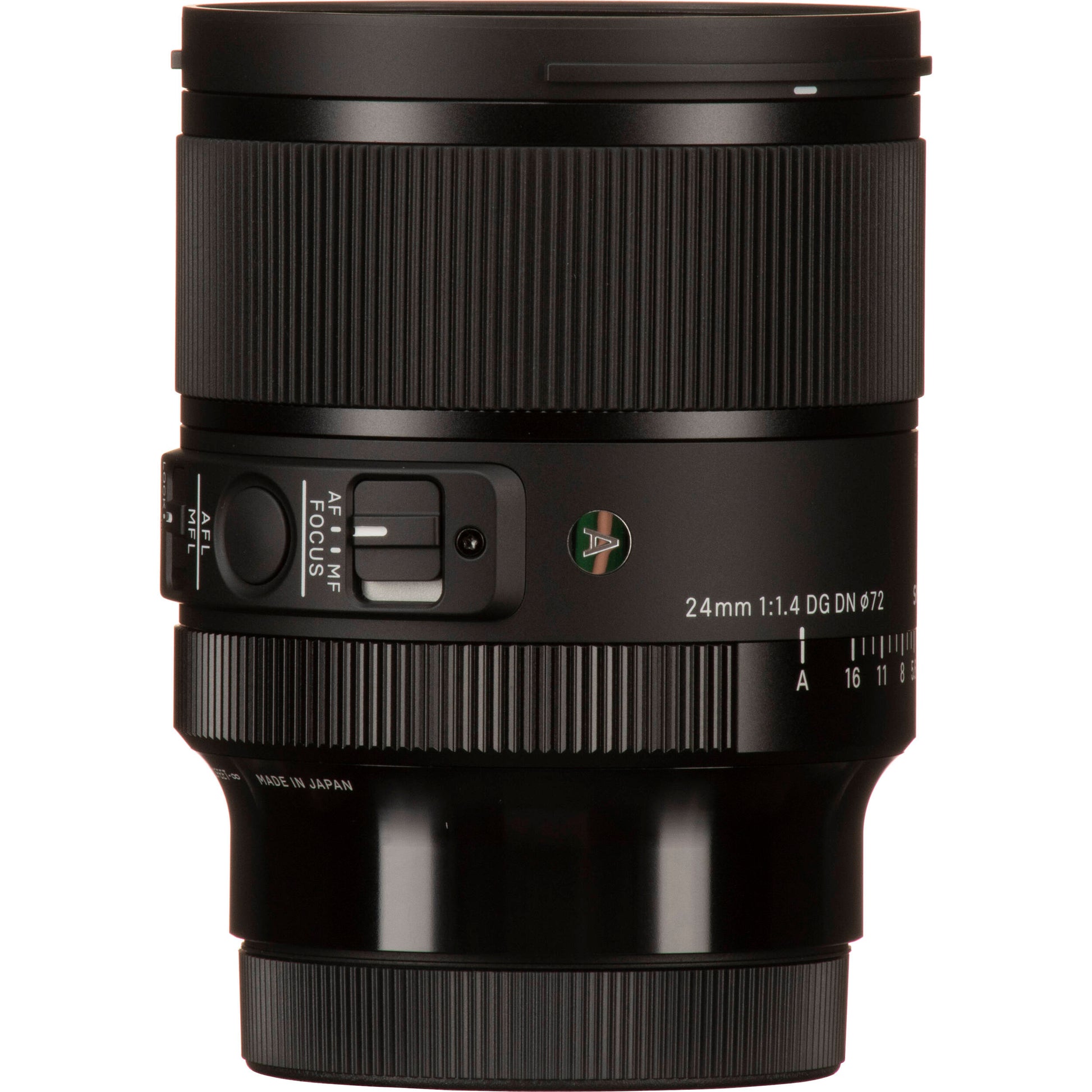 Sigma 24mm f/1.4 DG DN Art Lens for full-frame mirrorless cameras with wide-angle view and fast aperture