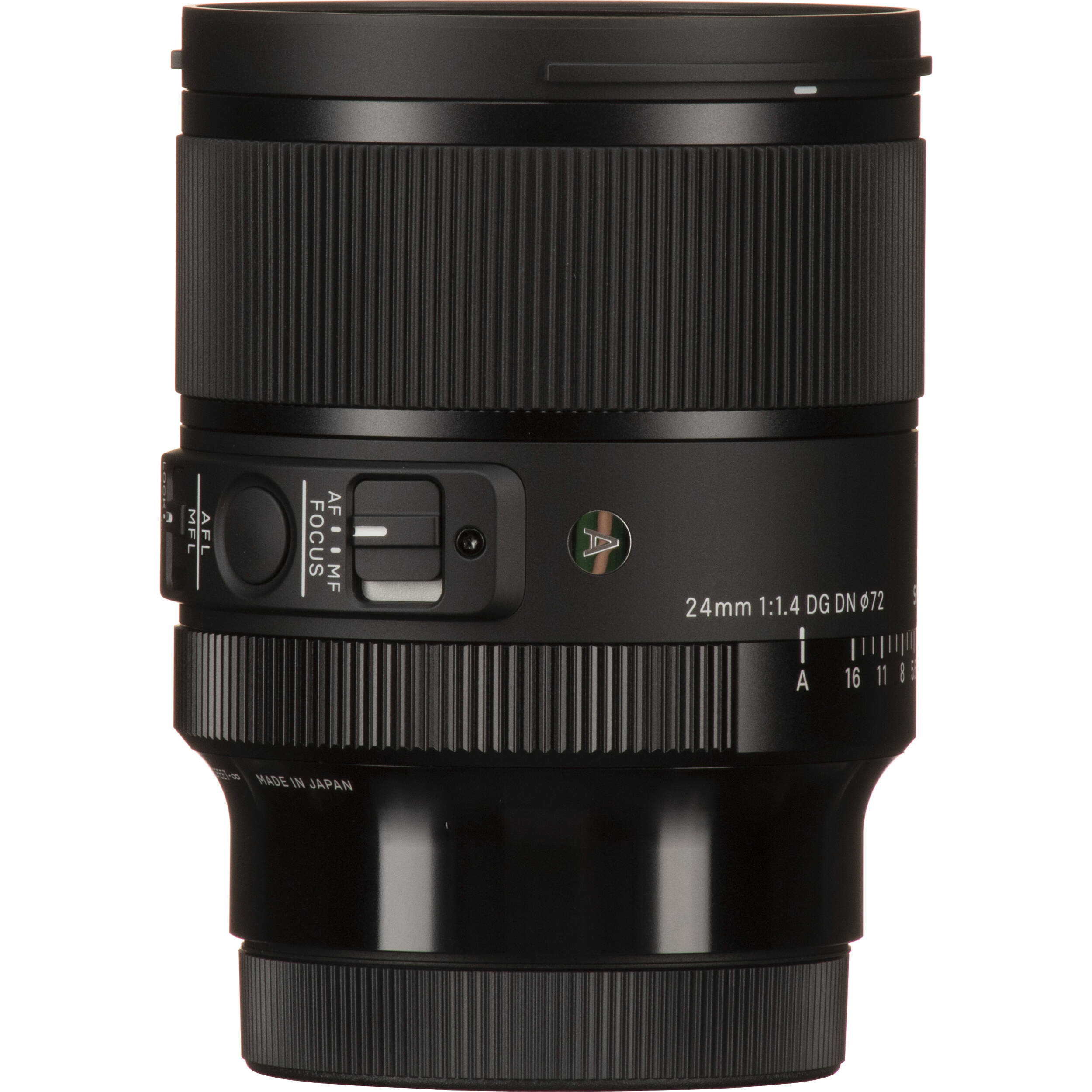 Sigma 24mm f/1.4 DG DN Art Lens for full-frame mirrorless cameras with wide-angle view and fast aperture