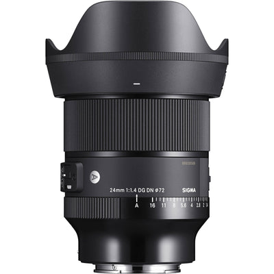 Sigma 24mm f/1.4 DG DN Art Lens for full-frame mirrorless cameras with wide-angle view and fast aperture