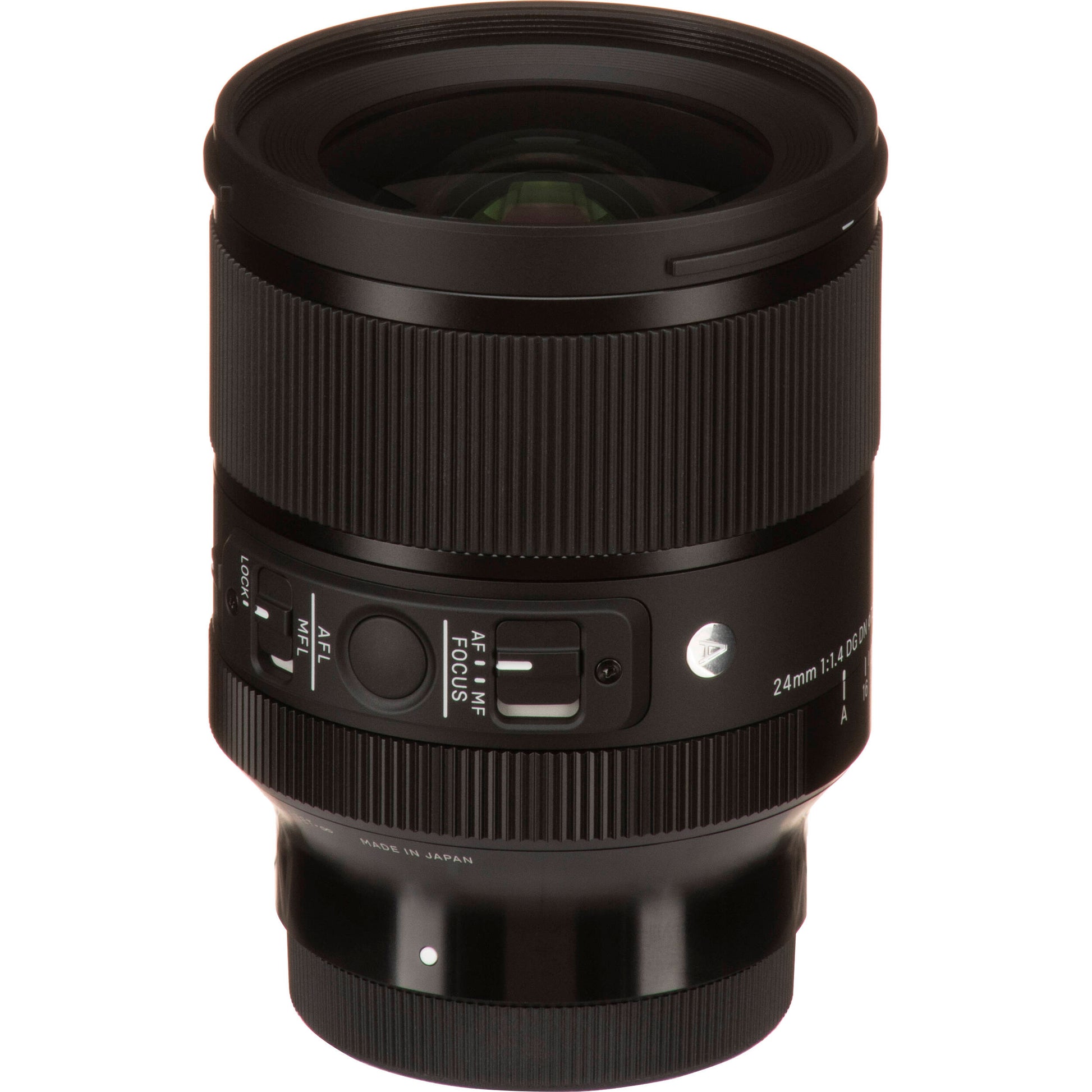 Sigma 24mm f/1.4 DG DN Art Lens for full-frame mirrorless cameras with wide-angle view and fast aperture