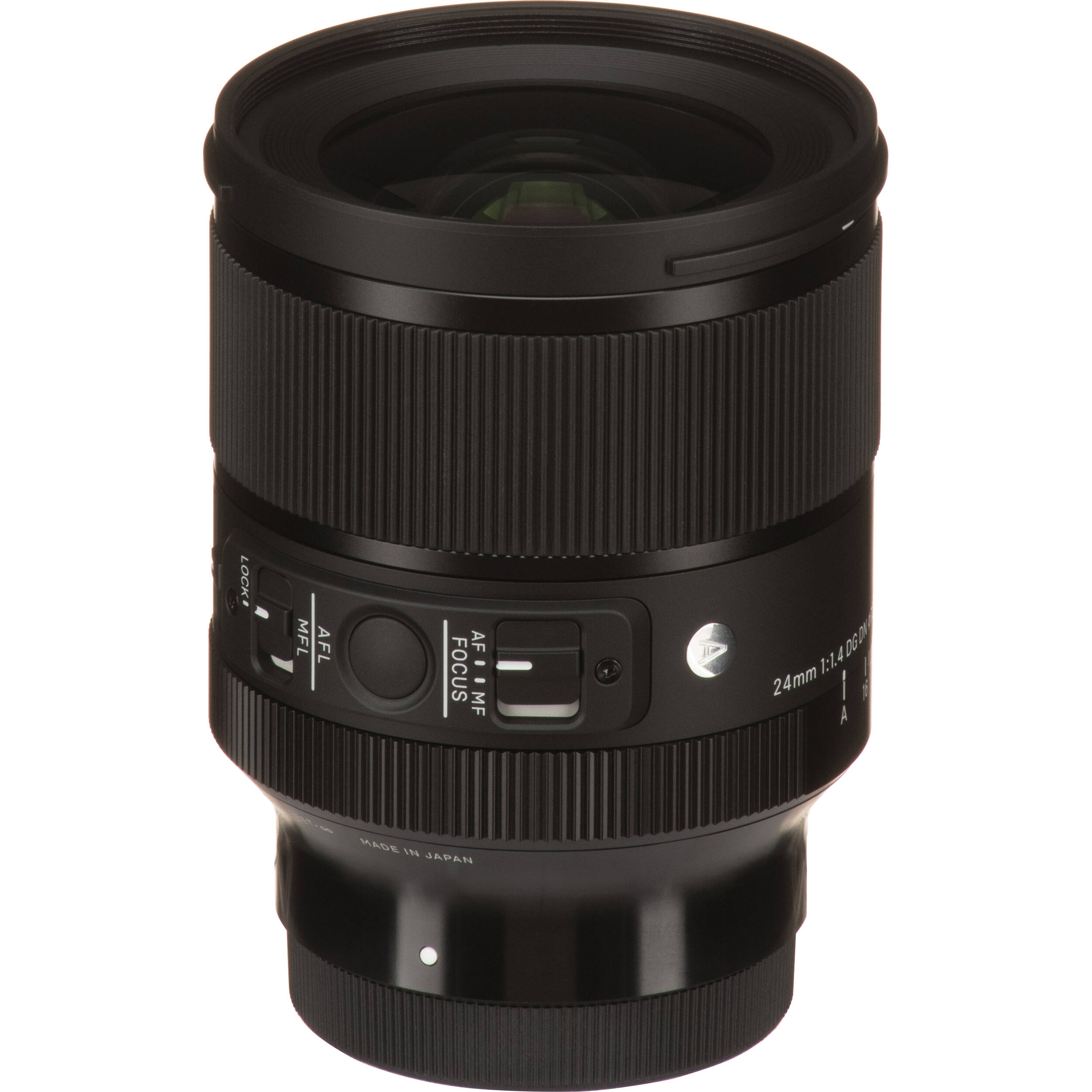 Sigma 24mm f/1.4 DG DN Art Lens for full-frame mirrorless cameras with wide-angle view and fast aperture