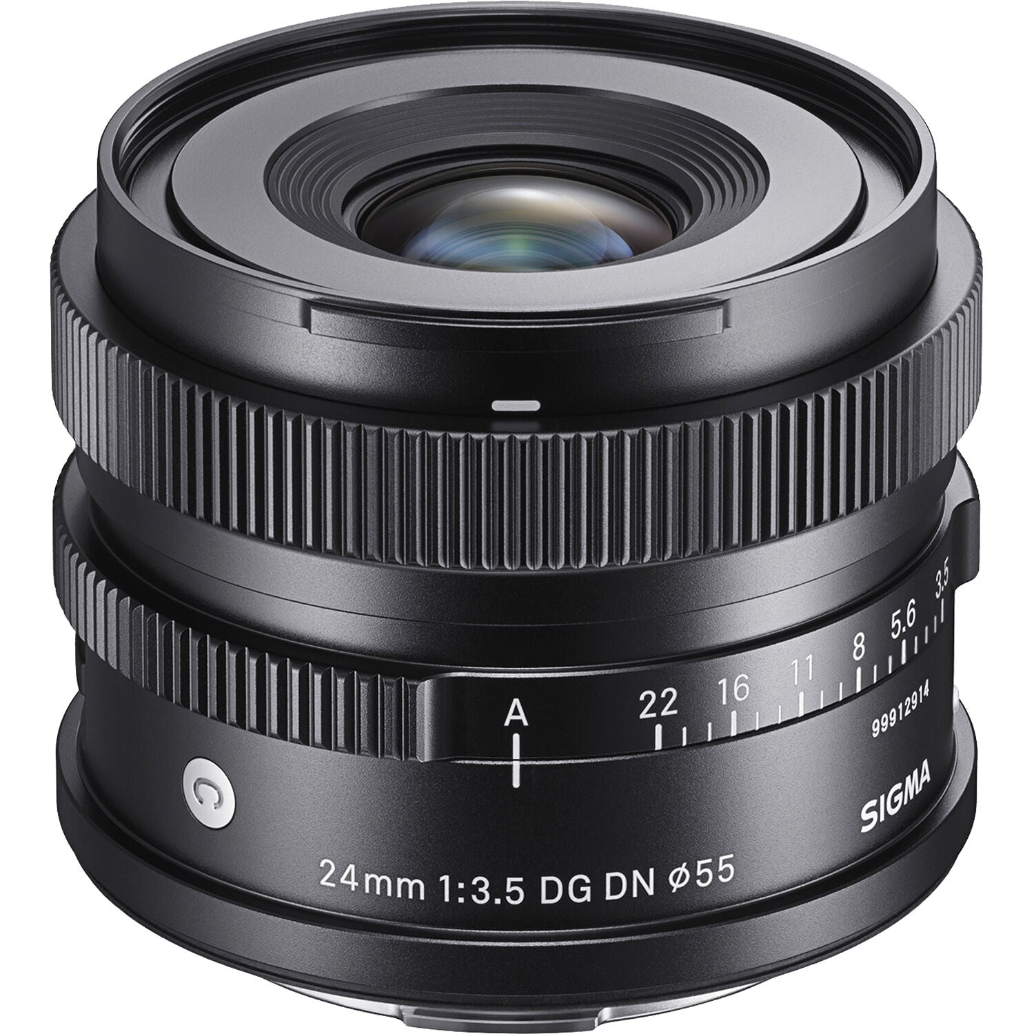 SIGMA 24mm f/3.5 DG DN Contemporary wide-angle prime lens for mirrorless cameras with compact all-metal design and high-performance optics
