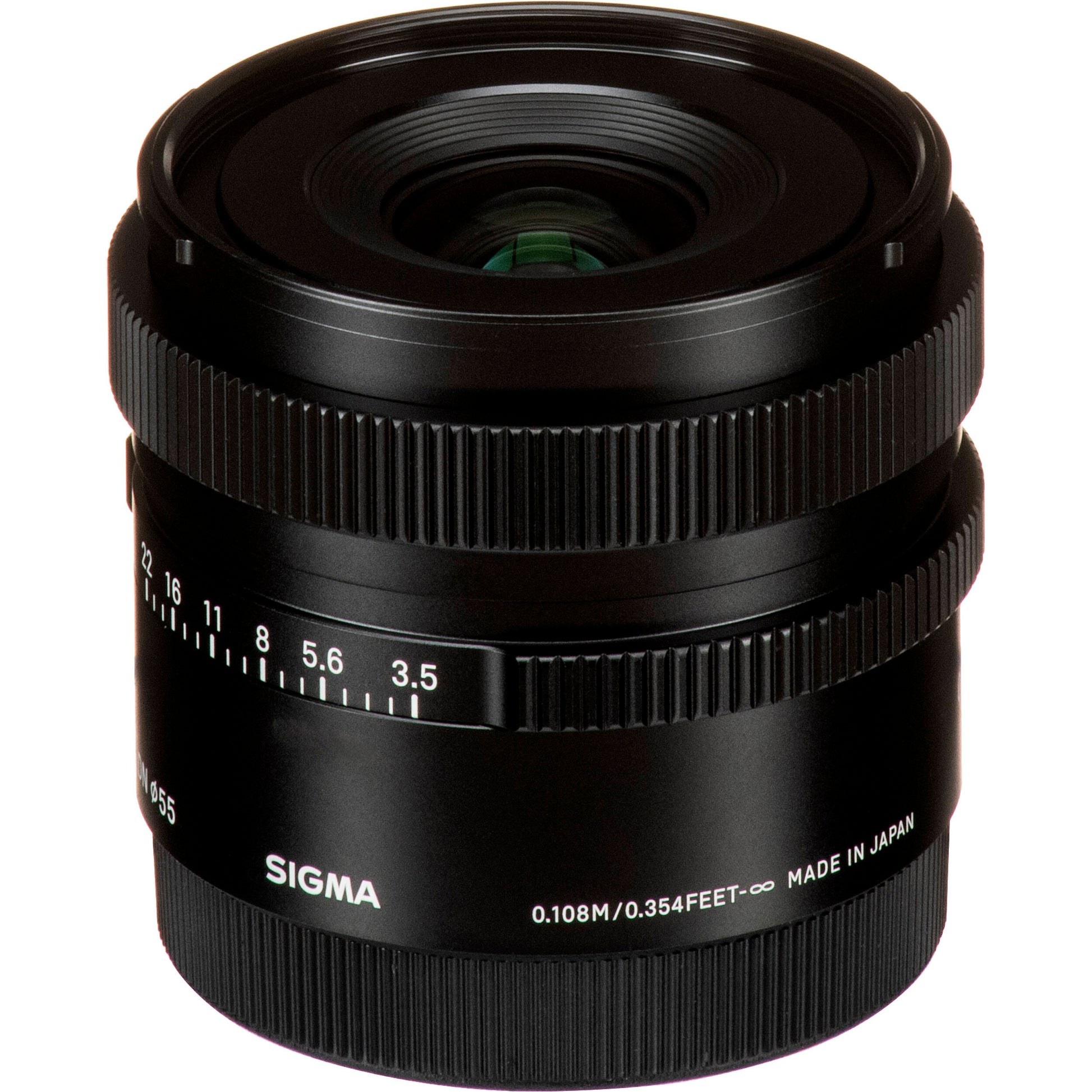 SIGMA 24mm f/3.5 DG DN Contemporary wide-angle prime lens for mirrorless cameras with compact all-metal design and high-performance optics