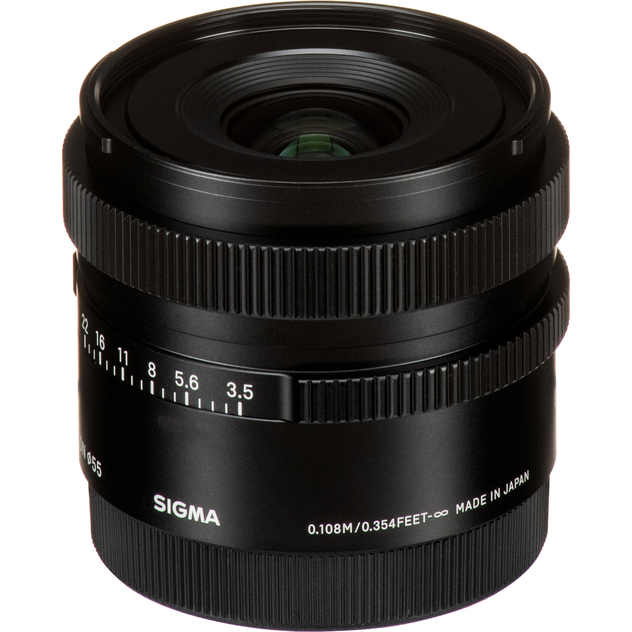 SIGMA 24mm f/3.5 DG DN Contemporary wide-angle prime lens for mirrorless cameras with compact all-metal design and high-performance optics