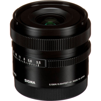 SIGMA 24mm f/3.5 DG DN Contemporary wide-angle prime lens for mirrorless cameras with compact all-metal design and high-performance optics