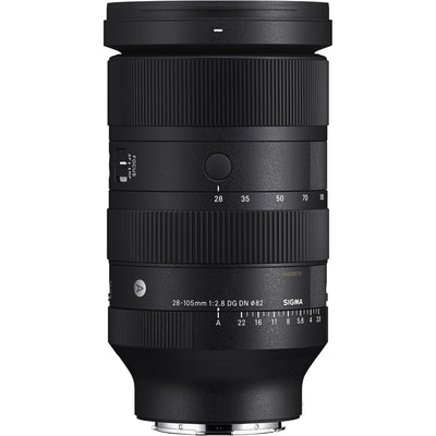Sigma 28-105mm f/2.8 DG DN Art Lens for Leica L – fast, flexible zoom lens with constant f/2.8 aperture, crafted for sharpness and creative control.
