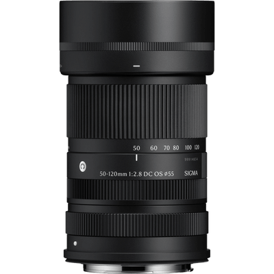 Sigma 50-120mm f/2.8 DC OS Contemporary Lens, APS-C telephoto zoom
