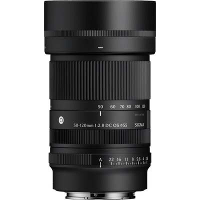 Sigma 50-120mm f/2.8 DC OS Contemporary Lens, APS-C telephoto zoom
