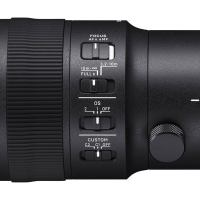 Sigma 500mm f/5.6 DG DN OS Sports Lens for Leica L – compact super-telephoto with Optical Stabilization, lightning-fast AF, and edge-to-edge sharpness for wildlife, sports, and outdoor action.