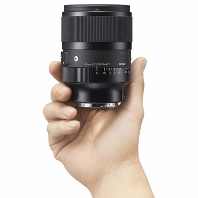 Sigma 50mm f/1.2 DG DN Art Lens for Leica L – bright f/1.2 aperture, exquisite bokeh, and pro-level Art-line optics designed for portraits, low light, and expressive creativity.