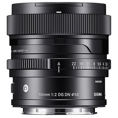 Sigma 50mm f/2 DG DN Contemporary Lens for Leica L – compact, lightweight, and sharp with a fast f/2 aperture, perfect for everyday shooting and stunning portraits.
