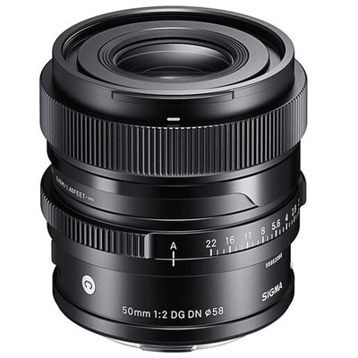 Sigma 50mm f/2 DG DN Contemporary Lens for Leica L – compact, lightweight, and sharp with a fast f/2 aperture, perfect for everyday shooting and stunning portraits.