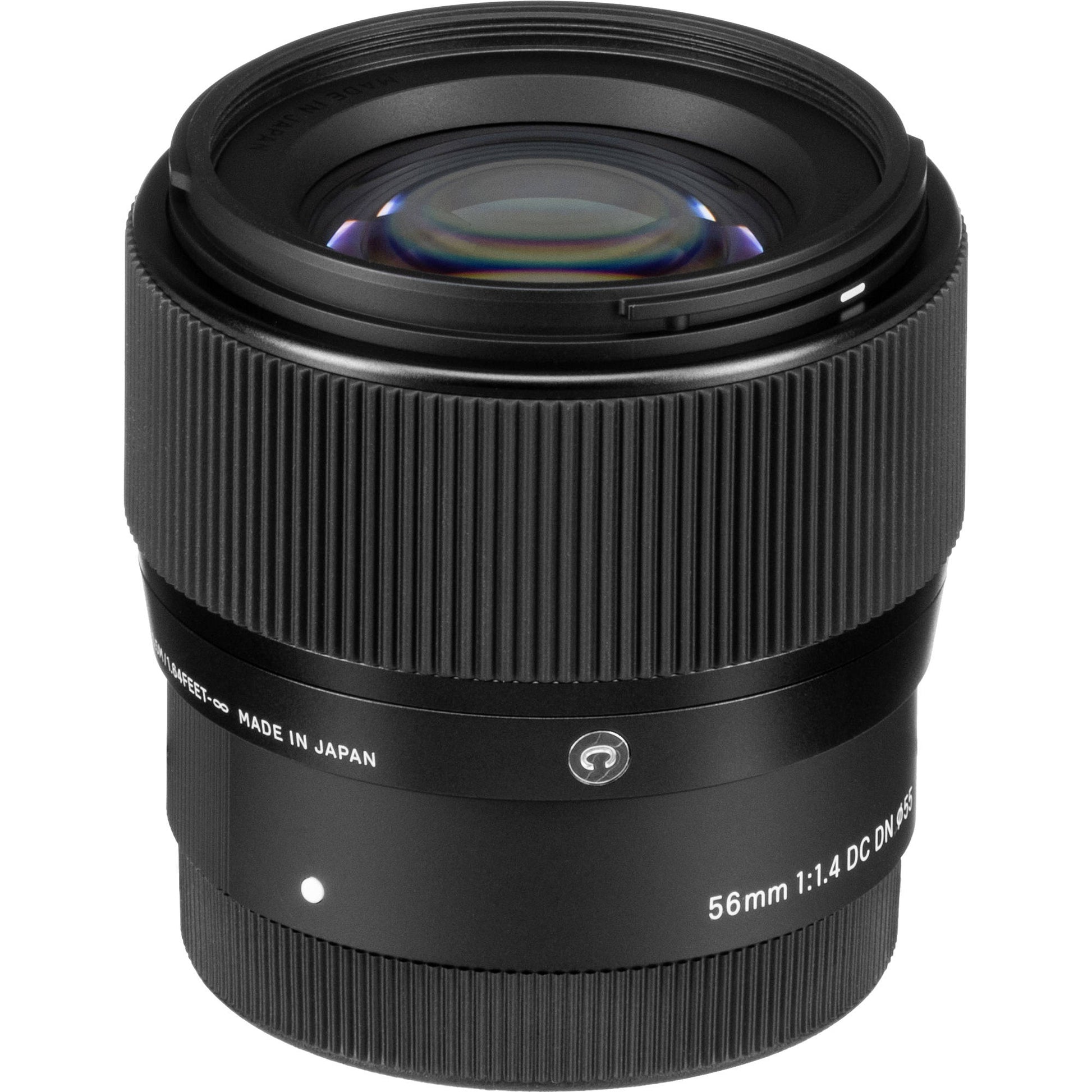 Sigma 56mm f/1.4 DC DN Contemporary Lens – fast prime lens with outstanding sharpness and beautiful bokeh, ideal for portraits and low-light shooting.
