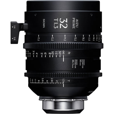 Sigma Aizu Prime T1.3 LF Cinema Lens ARRI PL compact large-format cine lens with fast aperture.