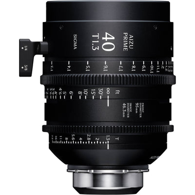 Sigma Aizu Prime T1.3 LF Cinema Lens ARRI PL compact large-format cine lens with fast aperture.