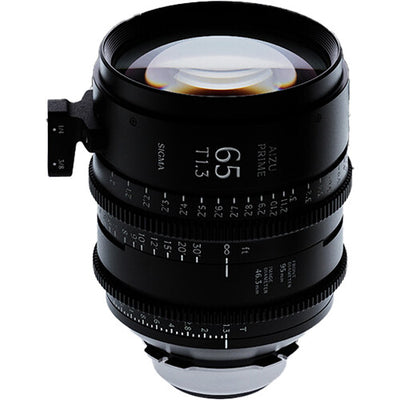 Sigma Aizu Prime T1.3 LF Cinema Lens ARRI PL compact large-format cine lens with fast aperture.
