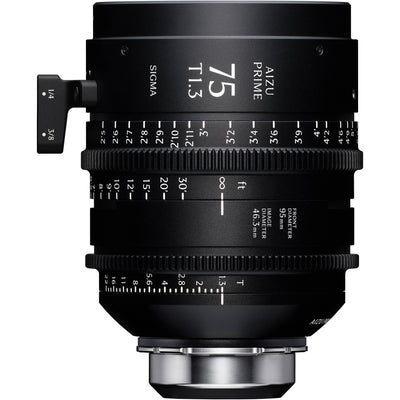 Sigma Aizu Prime T1.3 LF Cinema Lens ARRI PL compact large-format cine lens with fast aperture.