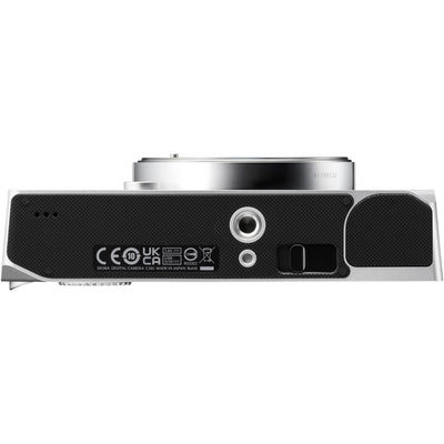 Sigma BF Mirrorless Camera in black featuring 24.6MP full-frame back-illuminated CMOS sensor, L-mount, 230GB internal storage, 6K 30fps and Full HD 120fps video recording, hybrid autofocus system, ISO 100-102400, 3.15" touchscreen, and L-Log color grading support