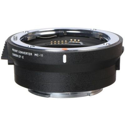 Sigma MC-11 Mount Converter – adapts Sigma EF-mount lenses to Sony E-mount cameras, maintaining autofocus and image stabilization performance.