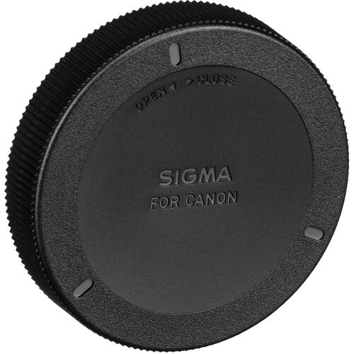 Sigma LCR-EO II Rear Lens Cap for Canon EF-mount lenses, offering durable protection against dust and scratches.