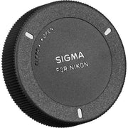 Sigma LCR-NA II Rear Lens Cap designed for Nikon F-mount Sigma lenses, providing durable rear protection from dust and damage.