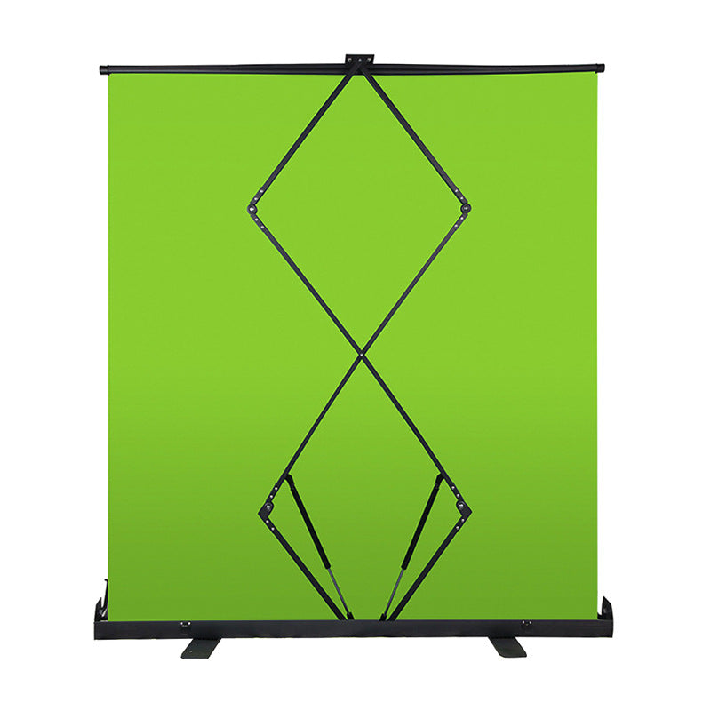 Portable Sky Pull-Up Backdrop in lightweight aluminium case ready for travel.