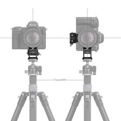 Quickly switch from landscape to portrait with this mount plate kit. You still have full access to all your controls, the flip screen and battery door.