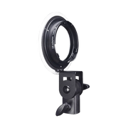 A mount that is able to support larger flip softboxes with ease, this mount is also compatible with other adaptors and flash units.
