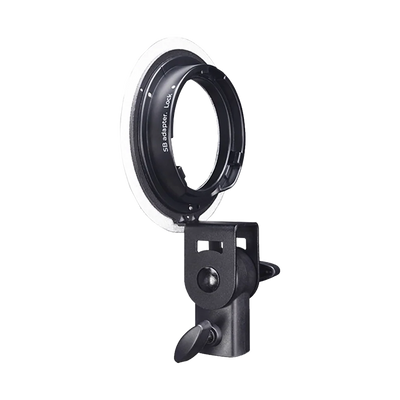 A mount that is able to support larger flip softboxes with ease, this mount is also compatible with other adaptors and flash units.
