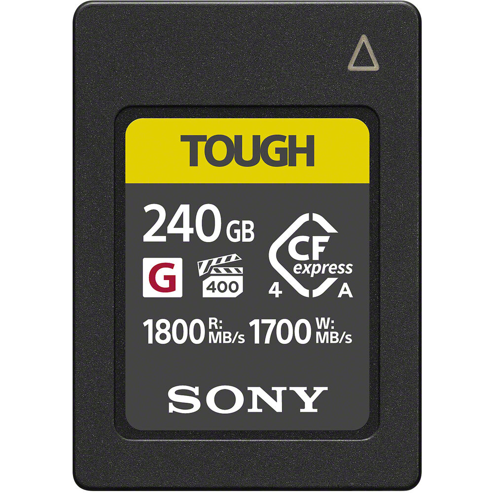 CFexpress Type A Sony TOUGH series professional memory card
