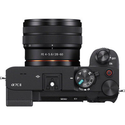 Sony a7C II Mirrorless Camera – compact full-frame camera with 33MP sensor, advanced autofocus, and 4K video, ideal for hybrid creators and travel photography.