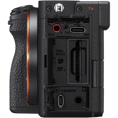 Sony a7C II Mirrorless Camera – compact full-frame camera with 33MP sensor, advanced autofocus, and 4K video, ideal for hybrid creators and travel photography.