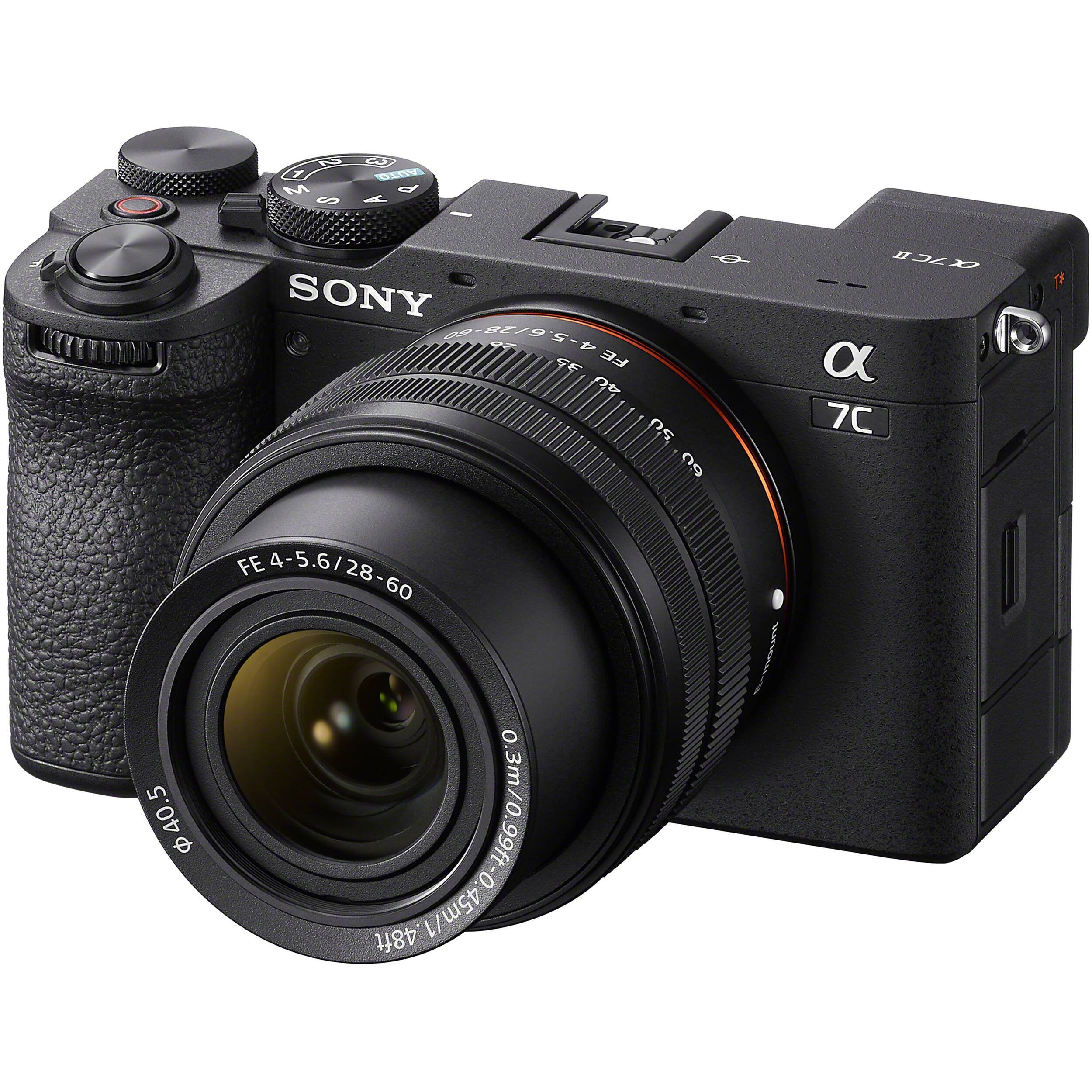 Sony a7C II Mirrorless Camera + 28-60mm Lens (Black)