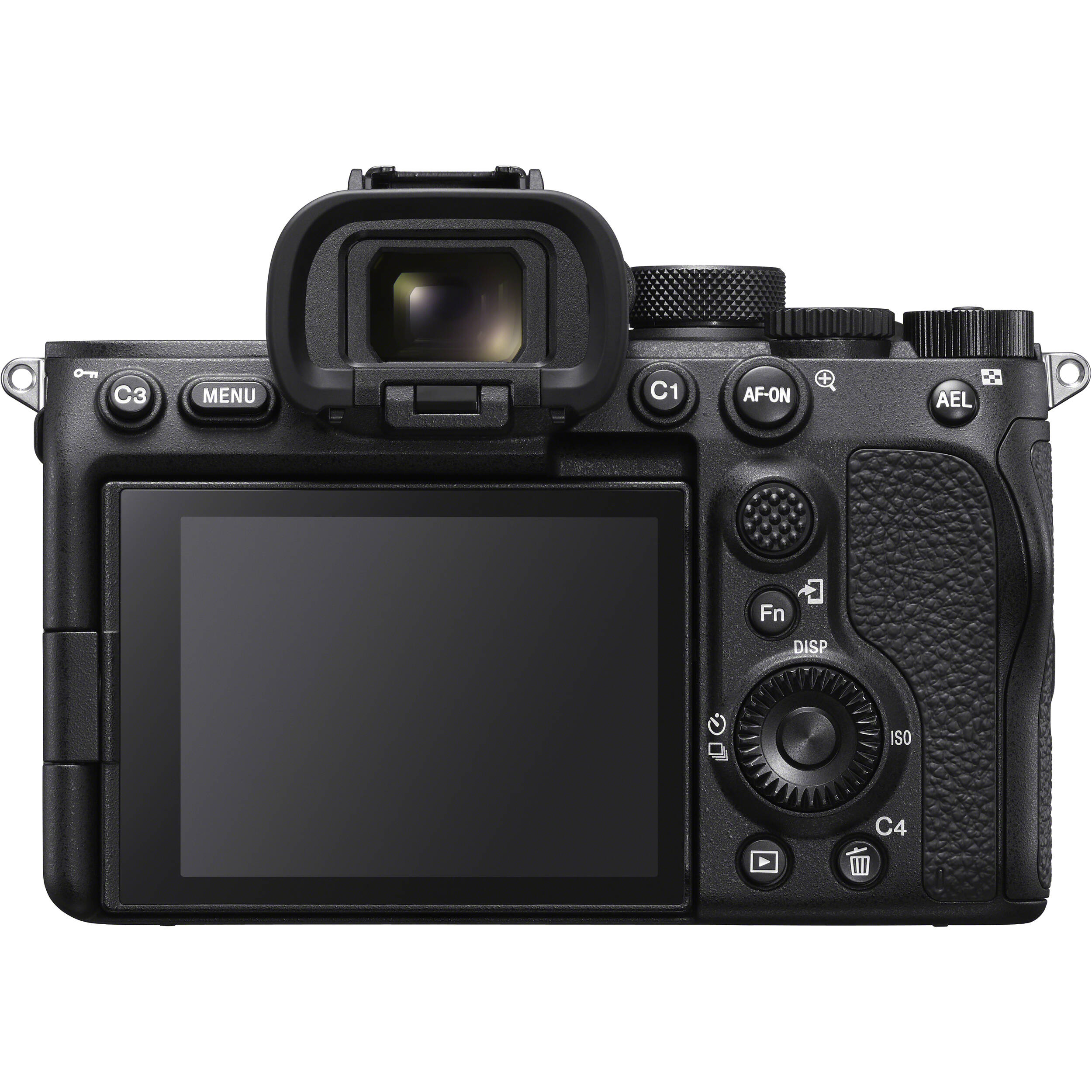 Sony Alpha a7S III full-frame mirrorless camera, 12.1MP sensor, 4K 120fps video, 5-axis stabilisation, and fast hybrid autofocus for low-light performance.

