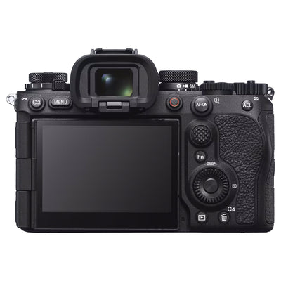 Sony Alpha a1 II full-frame mirrorless camera with 61MP sensor, AI autofocus, 8K video, and 5-axis stabilisation.