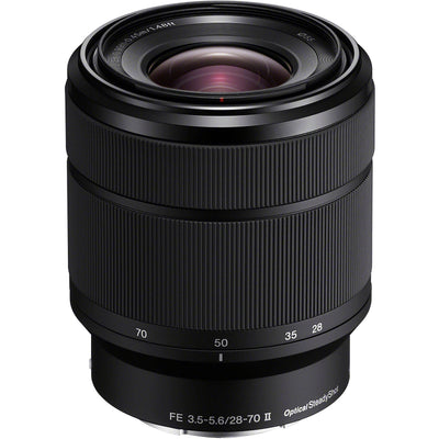 Sony a7 III camera and 28-70mm lens kit with 5-axis stabilisation.