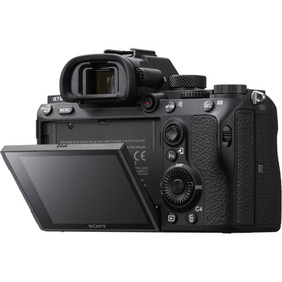 Sony a7 III camera and 28-70mm lens kit with 5-axis stabilisation.