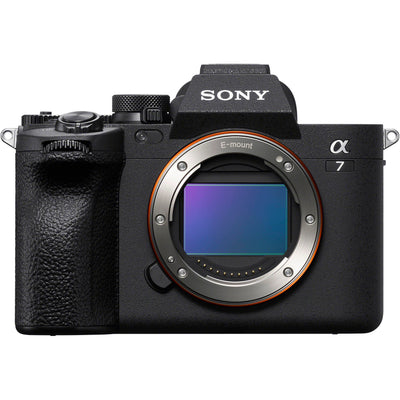 Sony a7 IV mirrorless camera with 33MP sensor.