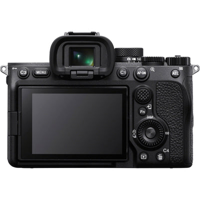 Sony a7 IV mirrorless camera with 33MP sensor.