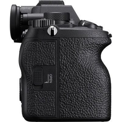 Sony a7 IV mirrorless camera with 33MP sensor.