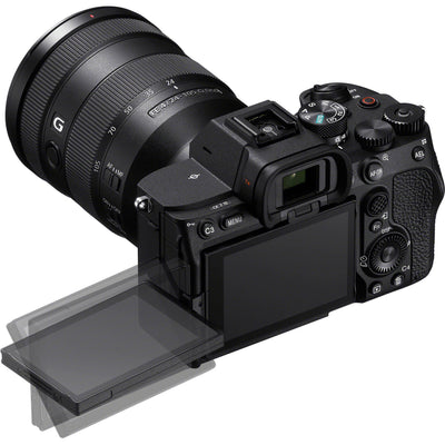 Sony a7 IV mirrorless camera with 33MP sensor.