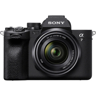 Sony a7 IV with 33MP sensor, 28-70mm lens and 4K video.