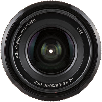 Sony a7 IV with 33MP sensor, 28-70mm lens and 4K video.