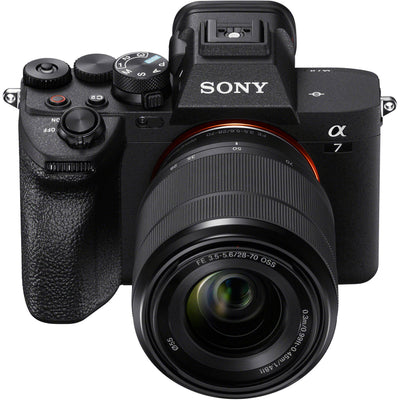 Sony a7 IV with 33MP sensor, 28-70mm lens and 4K video.
