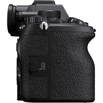 Sony Alpha 7R VI full-frame mirrorless camera body front view with 66.8MP sensor and 8K video recording